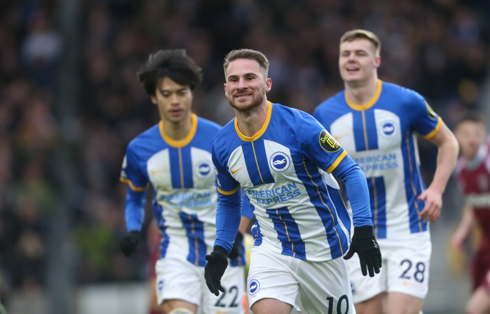 Mac Allister is expected to join the Reds in a deal worth up to £55million