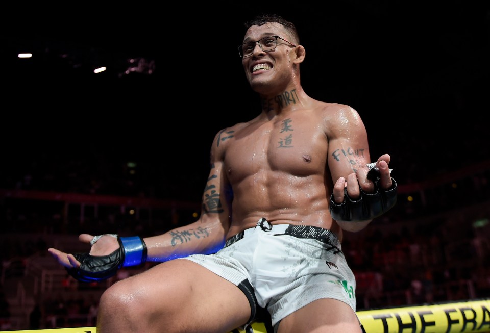 Borralho has said he will fight Chimaev for interim status in the middleweight division