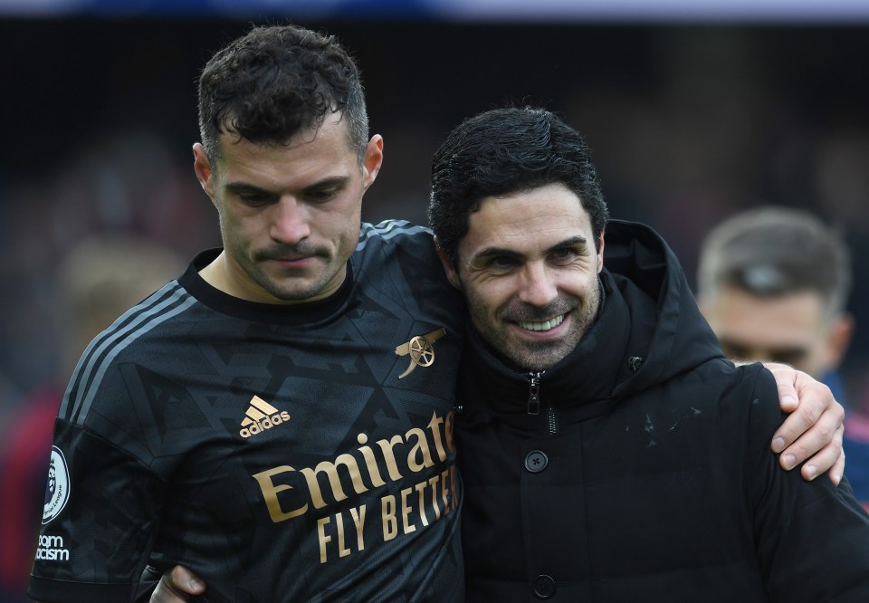 Arteta has brought the best out of Xhaka