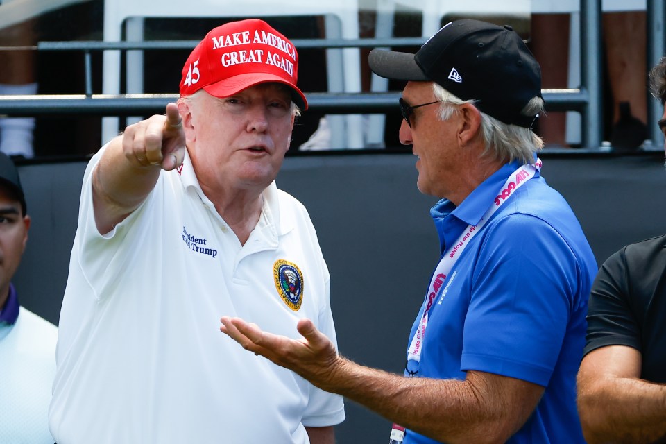 Golf disruptors LIV are yet to find an agreement but Trump could change that