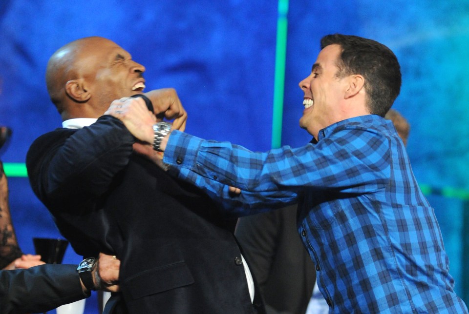 Tyson and Steve-O both appeared on The Roast of Charlie Sheen