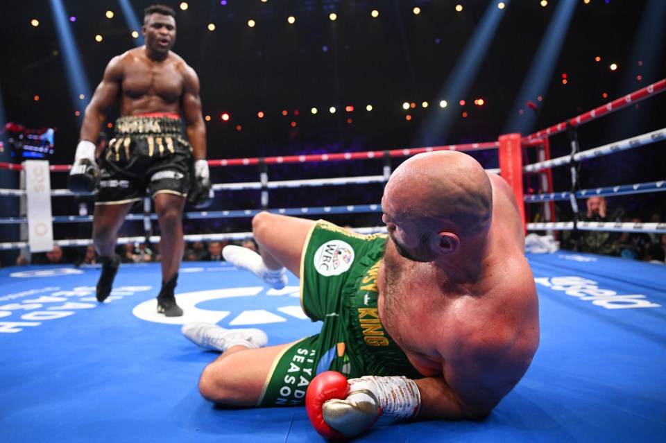 Fury did not look anywhere near his best against Ngannou