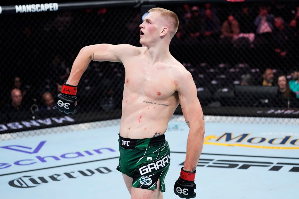 Garry is 13-0 in MMA