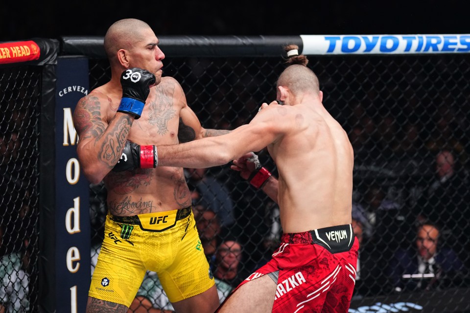Pereira became a two-weight champion by beating Prochazka last year