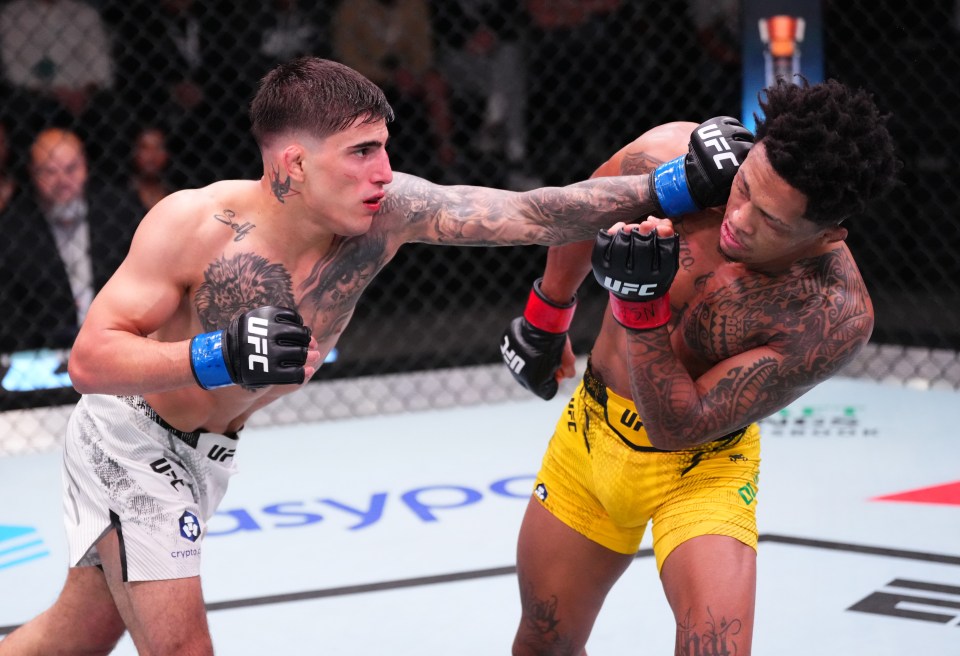 Oliveira didn't have things all his own way