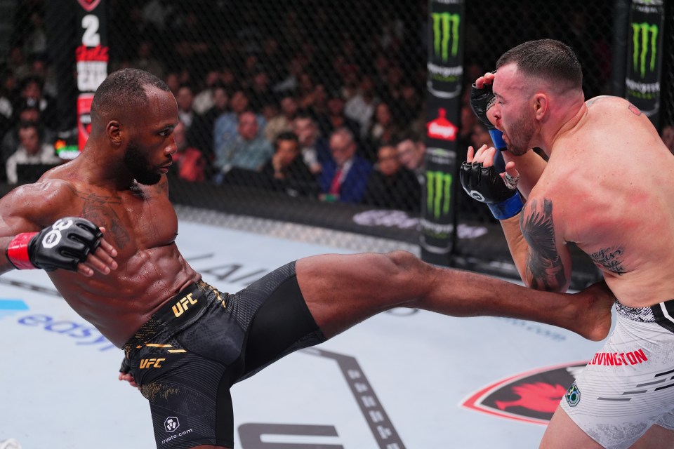 But was embarrassed by Edwards in his last octagon appearance