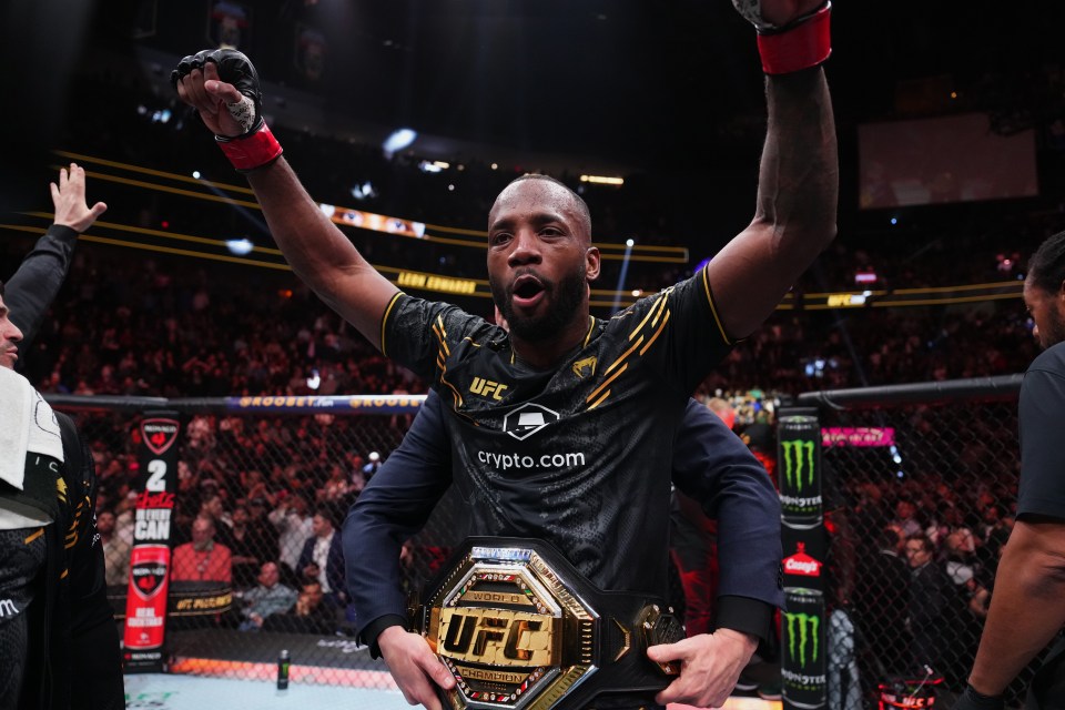 Edwards won the 170lb belt by defeating Kamaru Usman in August 2022
