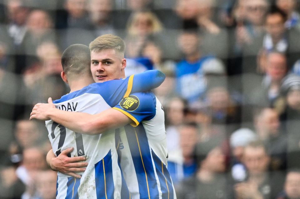 Ferguson is a prolific striker who is very popular with the Brighton staff