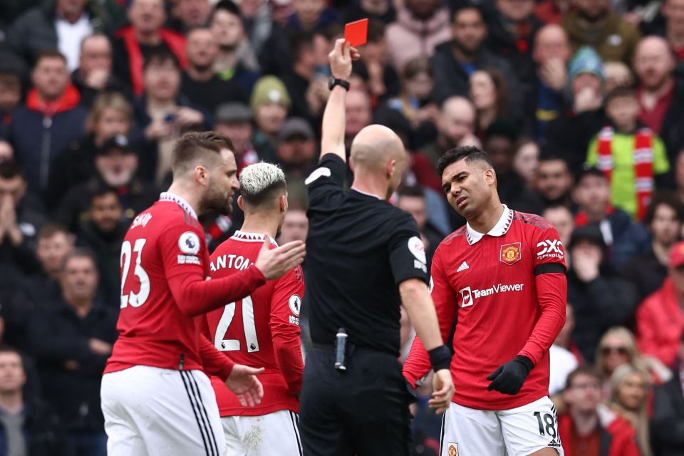 Man United fans may be reassured with Casemiro still suspended