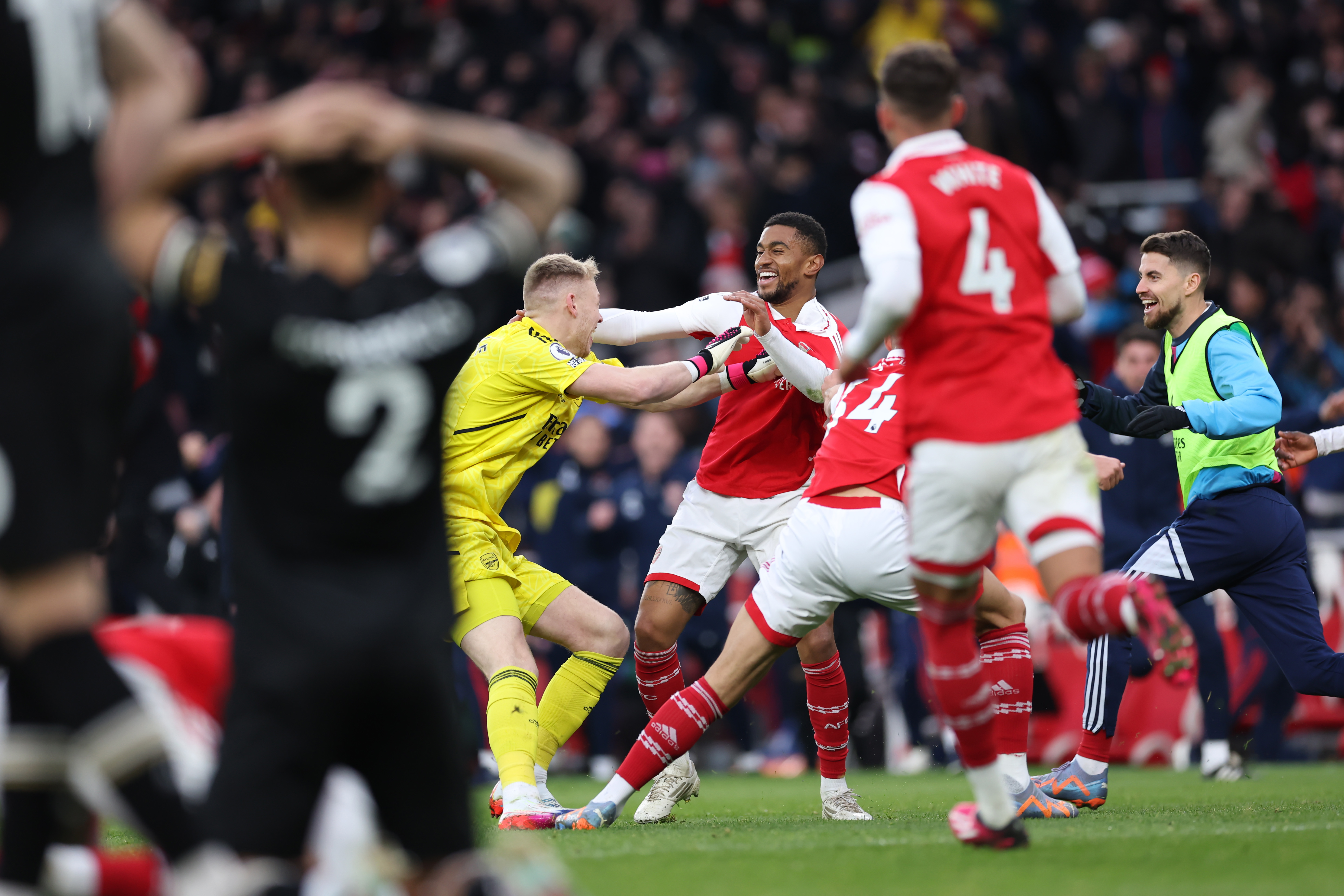 Nelson scored a gigantic goal in the title race