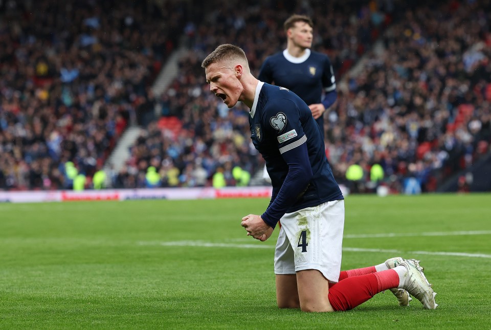 He bagged a brace to help Scotland to a 3-0 win over Cyprus