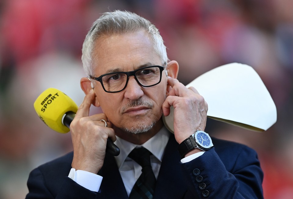 Lineker is leaving MOTD after 25 years in the hotseat