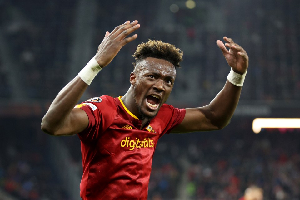 Abraham won the Europa Conference League with Roma last season