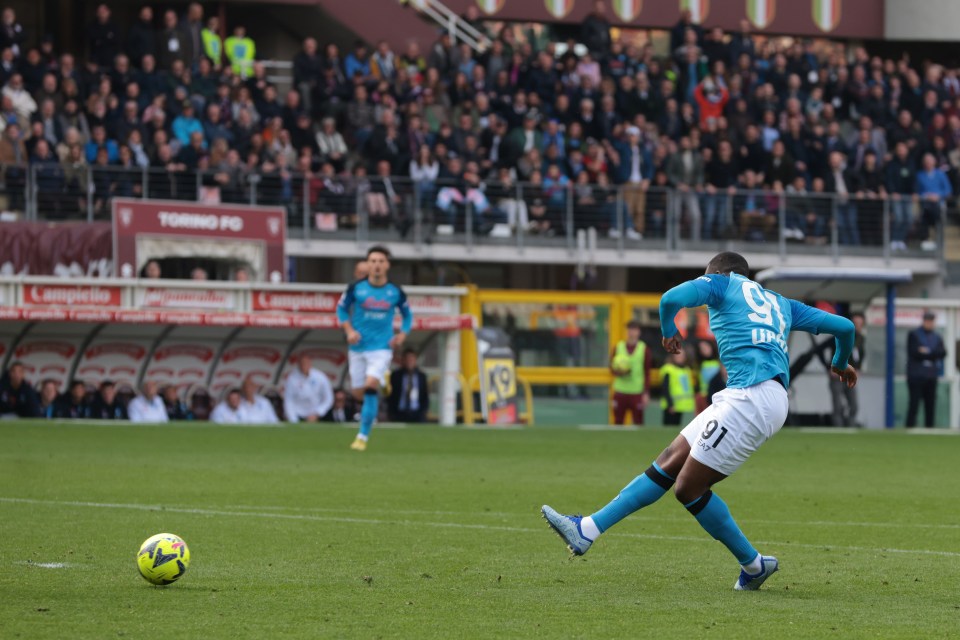 Ndombele scored Napoli's fourth of the day in their comfortable win over Torino
