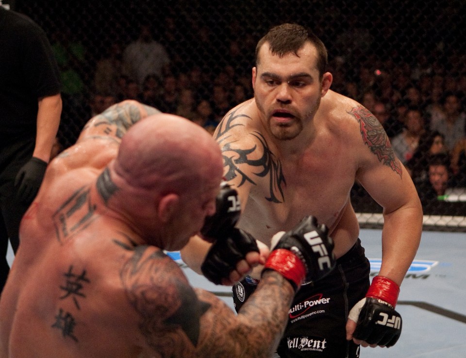 The 47-year-old is a two-time UFC heavyweight champion