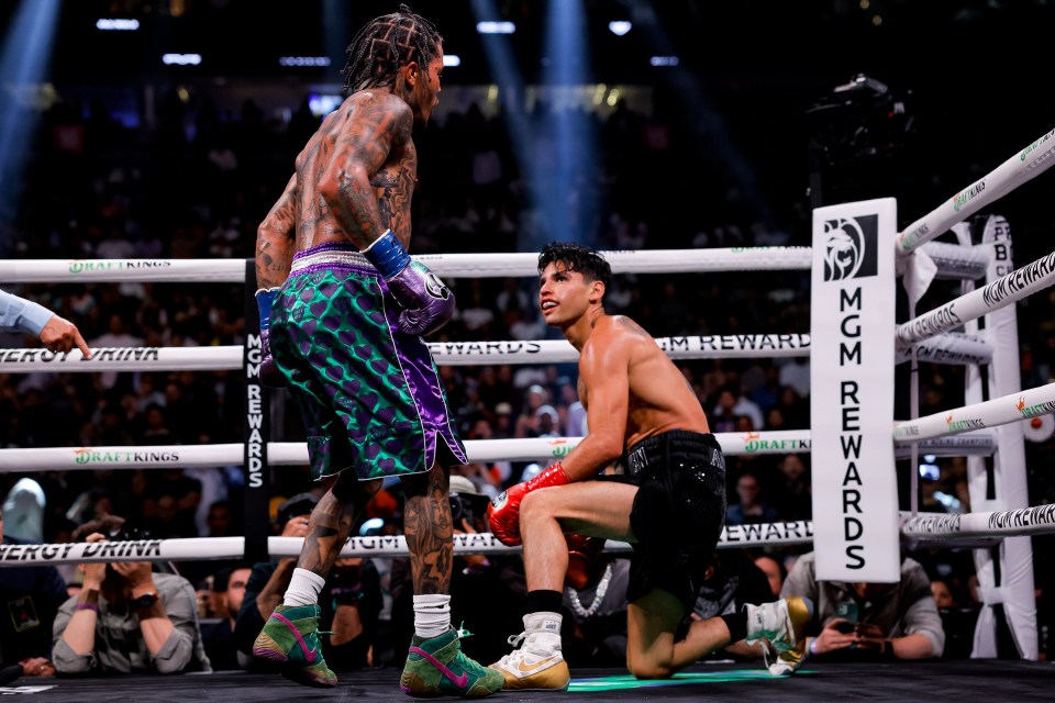 Davis stopped Garcia in round seven last year