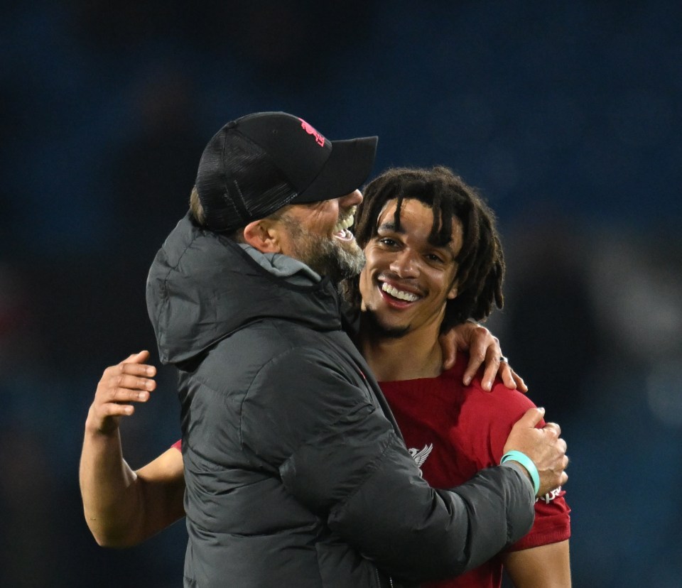 The player is hugely popular with Klopp and it's easy to see why