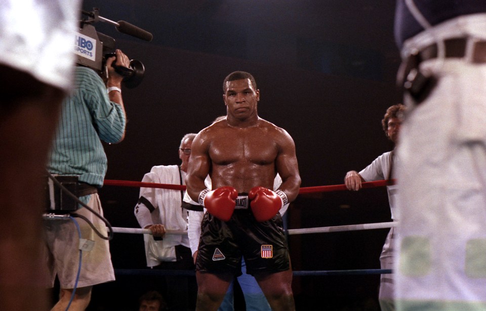 Tyson tore through the heavyweight division in his prime