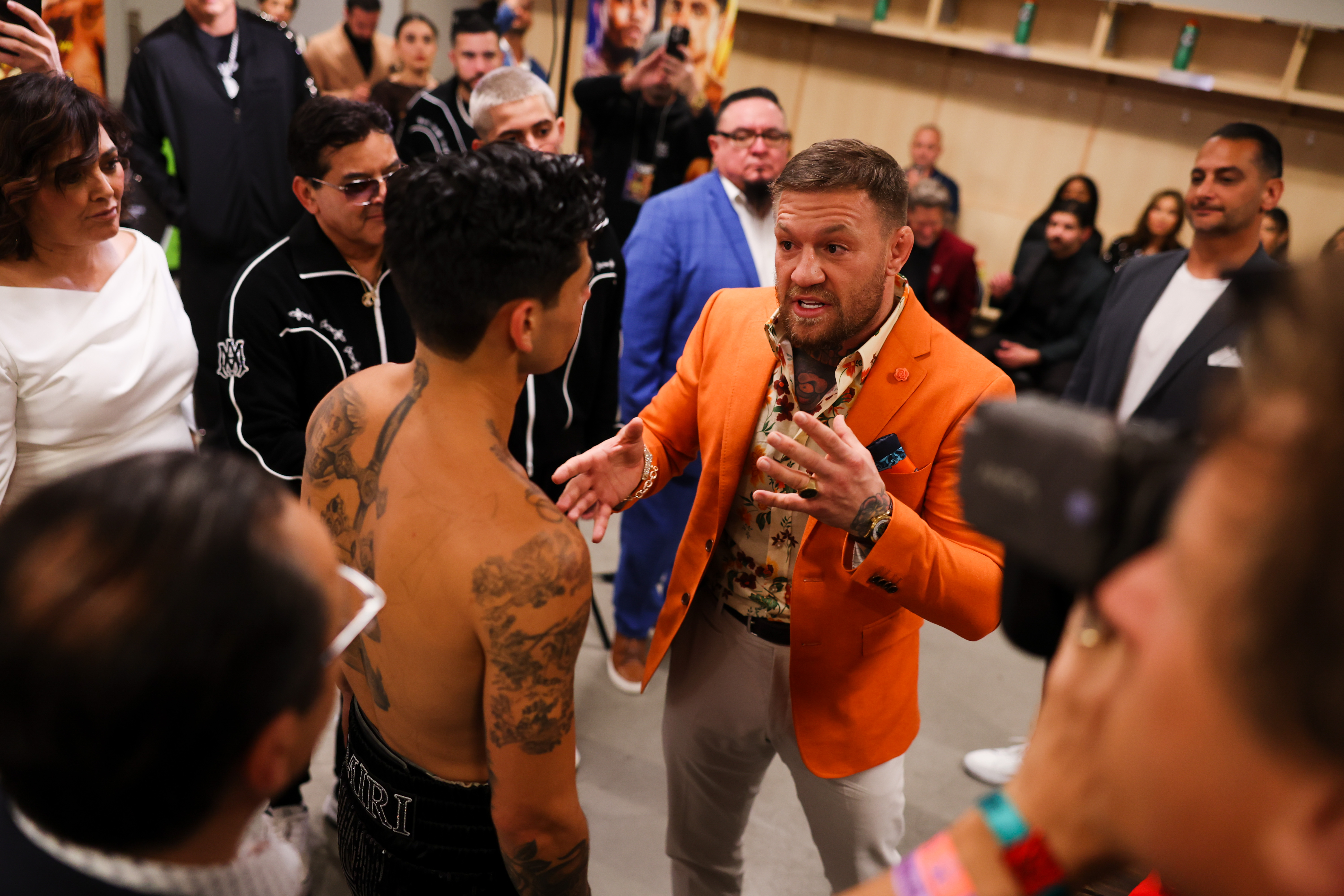McGregor showed up to Davis v Garcia, but likely won't bother with Paul v Diaz