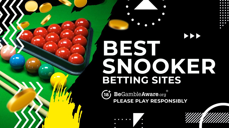 Best snooker betting sites. BeGambleAware.org. Please play responsibly.