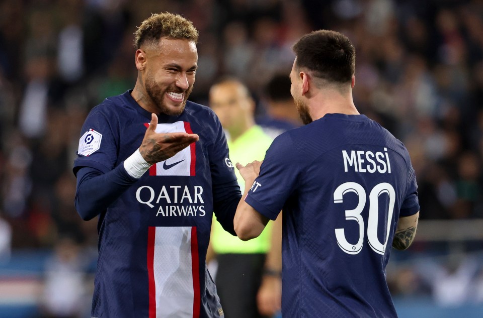 Messi and Neymar are close pals