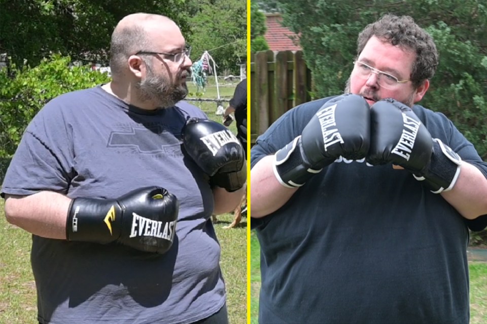 Things got even weirder after JiDion left the ring as a 56-stone fight took place