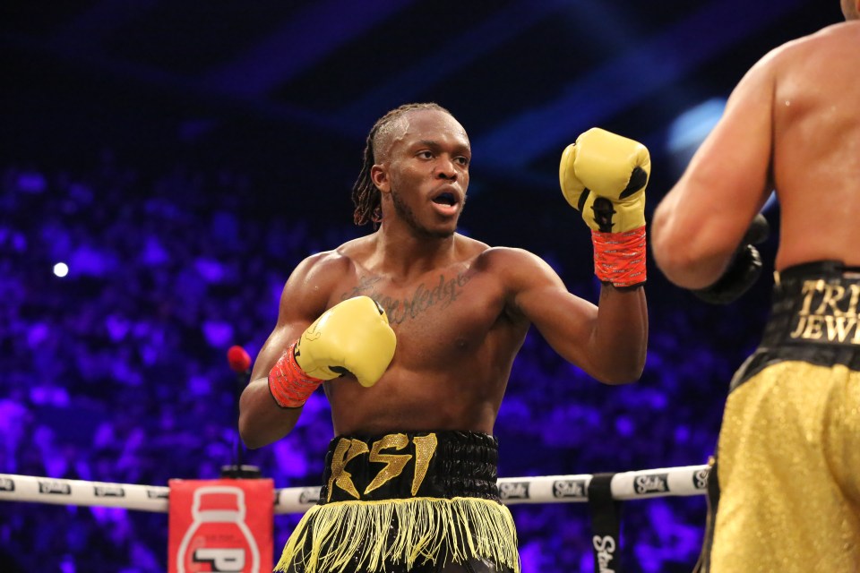 KSI has an unofficial record of 5-0-1 (4 KOs) with one no decision