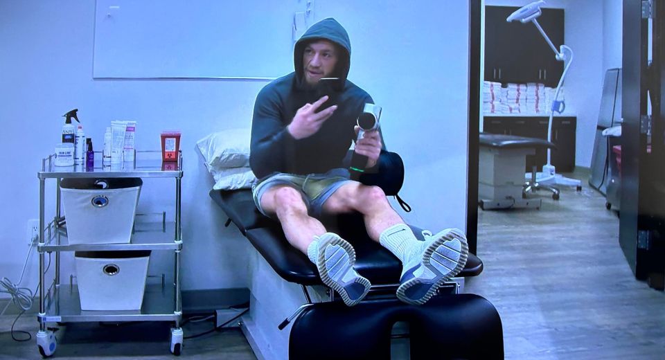 One week before UFC 229, he was feeling much better about his injury