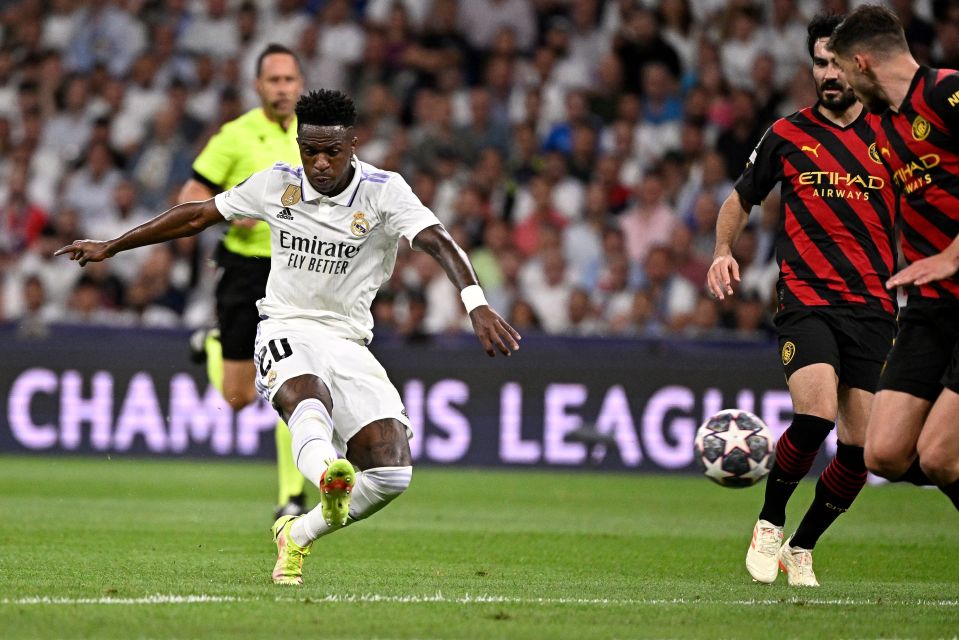 Vinicius Jr scored in last week's 1-1 draw at the Bernabeu