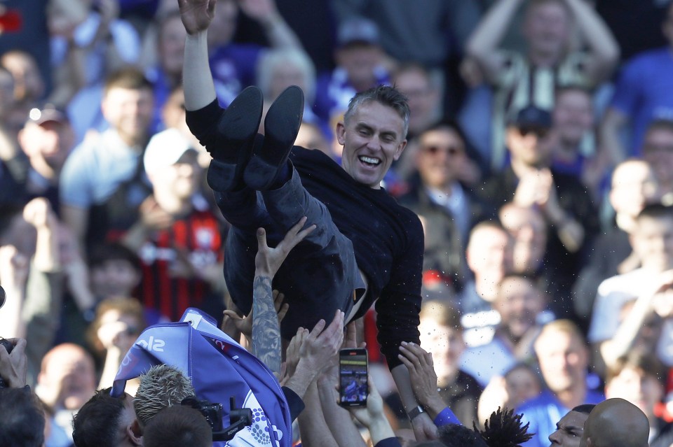 McKenna achieved automatic promotion from the Championship at the first time of asking