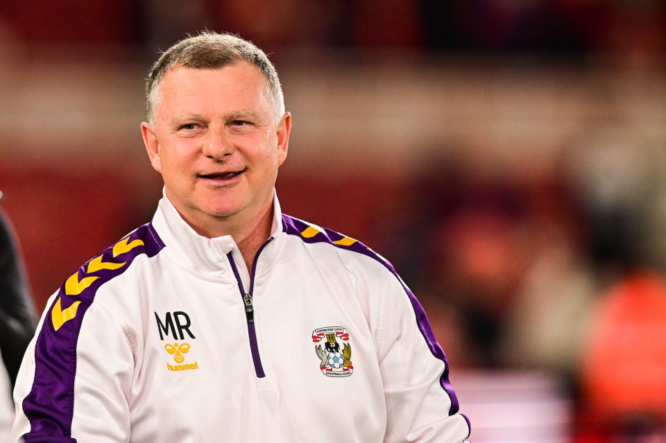 Robins was the the longest-serving manager in the Championship when he was sacked by Coventry in November