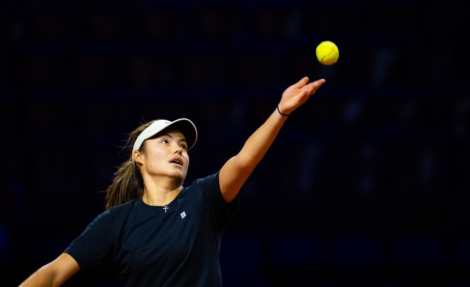 Raducanu's on court progress has been hampered by injury