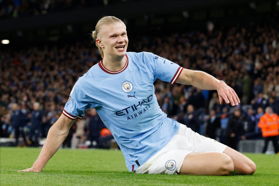 Haaland has broken the goalscoring record in the Premier League this season