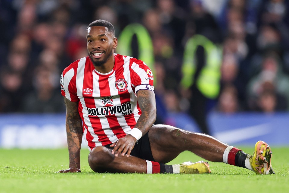 Toney has scored 20 Premier League goals this season