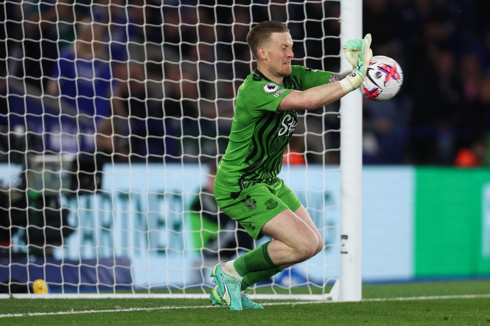 Pickford guessed right when Maddison took his penalty