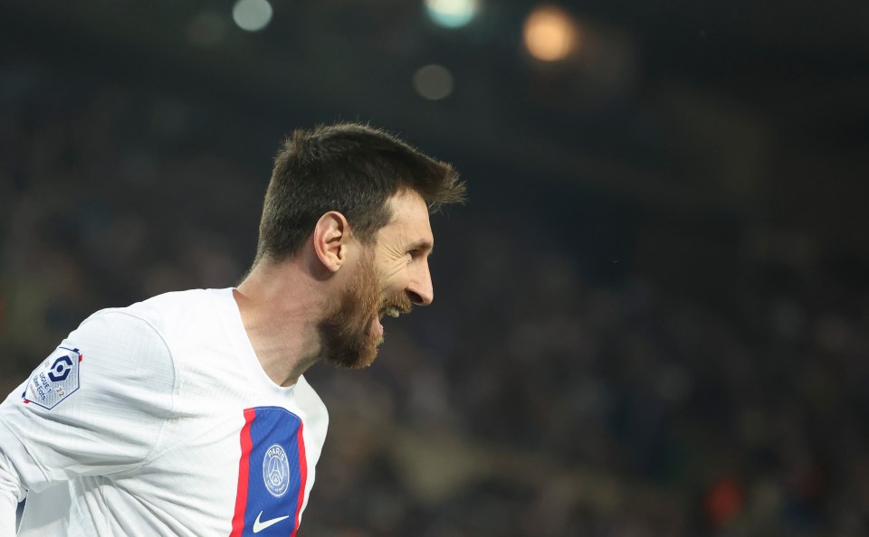 Messi scored his 496th goal in Europe's top five leagues