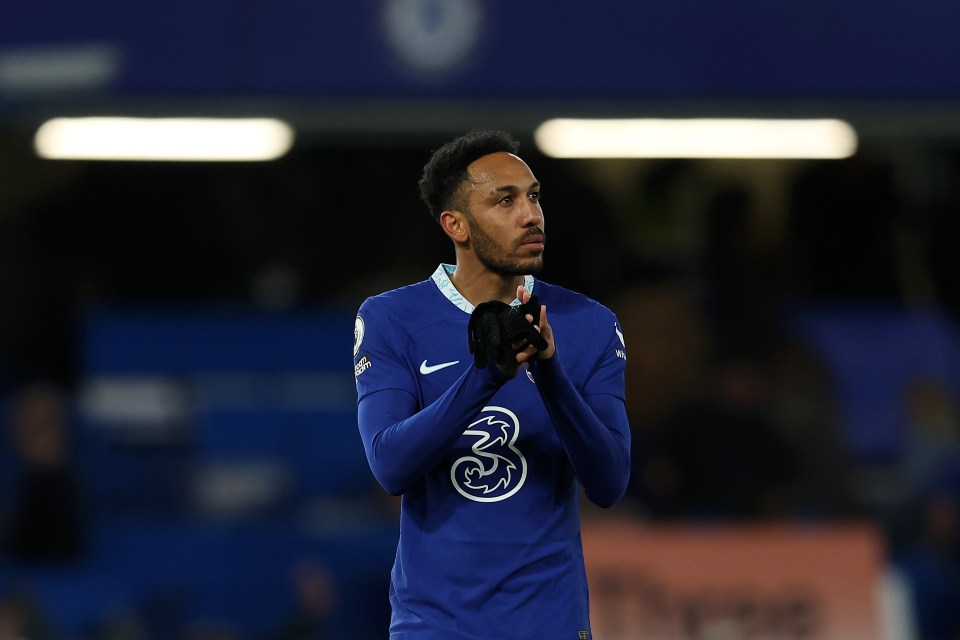 Lampard took on a disjointed Chelsea squad featuring players such as Aubameyang