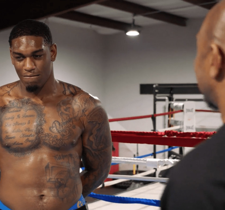 Anderson got emotional as Jones gave him some tough love