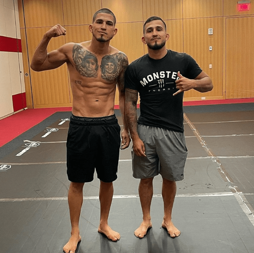 Sergio followed his big brother into MMA