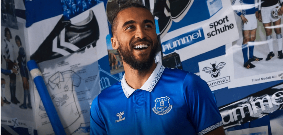 Everton's new home shirt is retro