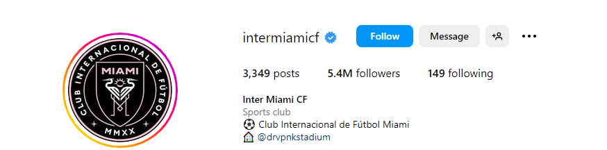 The club's social media team must be thrilled
