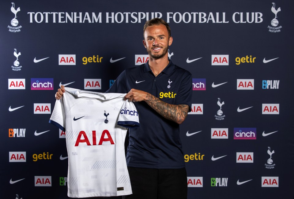 Maddison has put pen to paper on a deal to Spurs