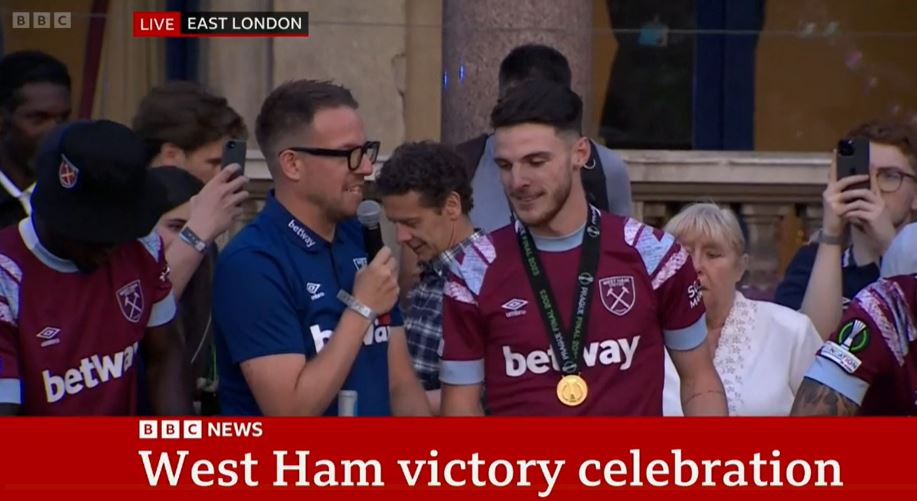 The BBC had to apologise for his language