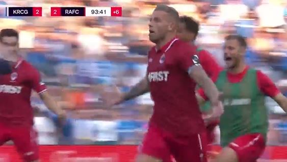 Alderweireld's piledriver saw Antwerp claim the title at the death