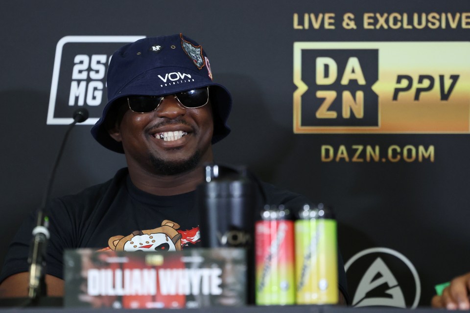 Whyte's rematch with AJ was scrapped