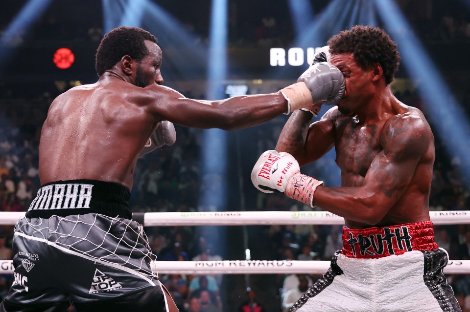 Crawford barely missed the target all night