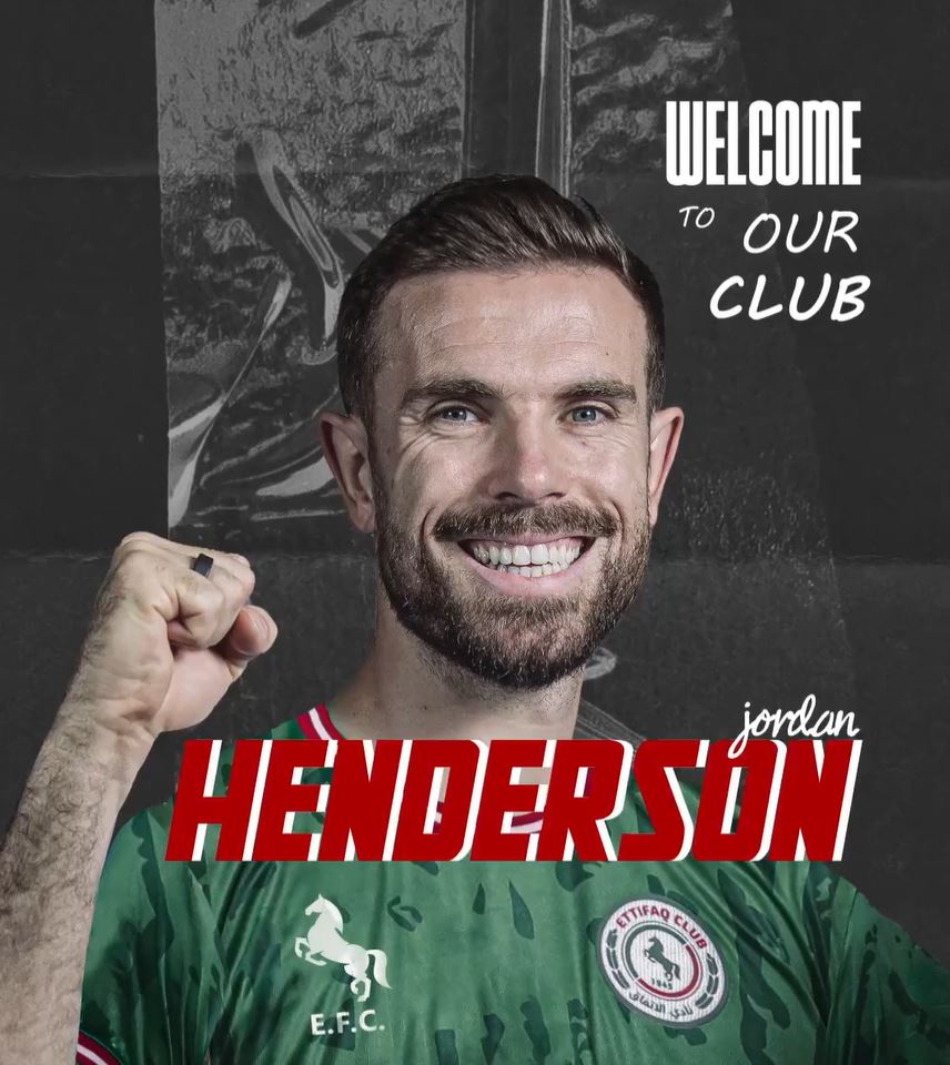 Henderson has joined Al Ettifaq in a £12m deal