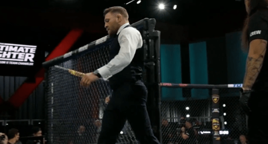 The pressure appears to be getting to McGregor