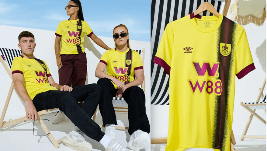 But the away kit will definitely stand out