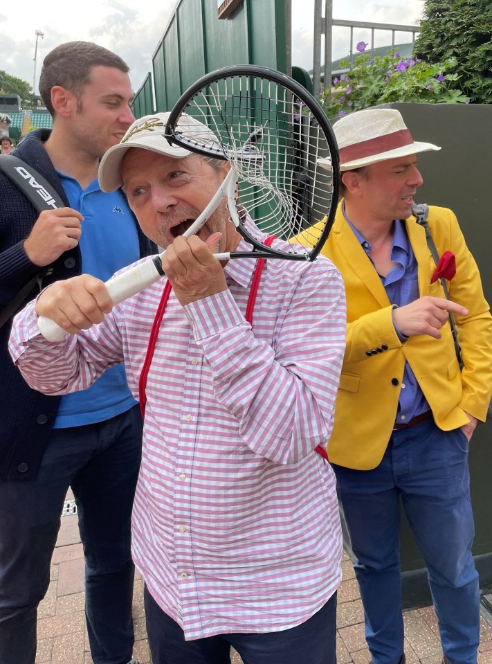 We wouldn't recommend you try to eat a tennis racquet